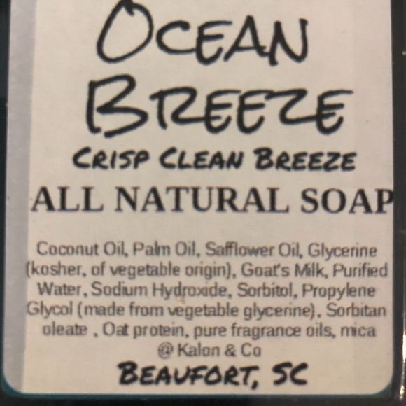 Sweet Grass Other - New Sweet Grass Beaufort SC "Ocean Breeze" Soap